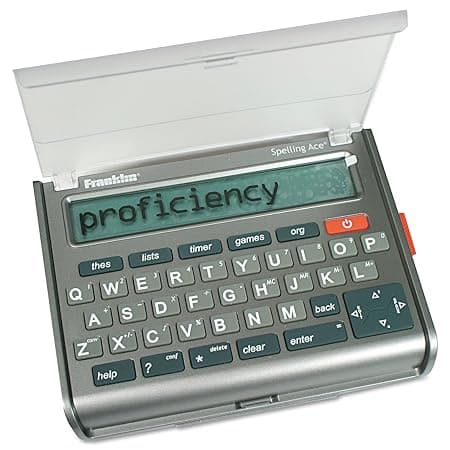 Franklin Spelling Ace SA-309 with Merriam-Webster thesaurus and puzzle solver