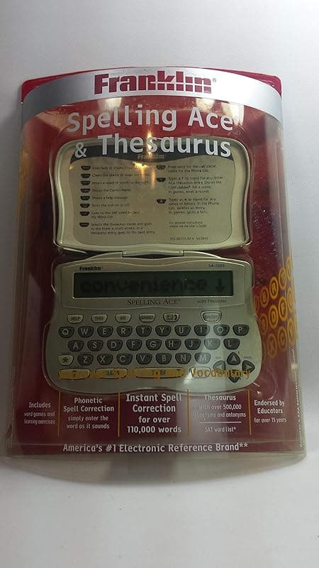 Modern Franklin Spelling Ace — same product family Franklin has shipped since 1986